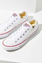 Urban Outfitters Converse Chuck Taylor All Star Low Top Sneaker,white,8