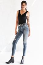 Citizens Of Humanity Rocket Sculpt High-rise Skinny Jean - Distressed
