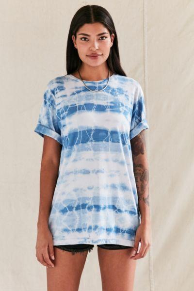 Urban Outfitters Urban Renewal Remade Lightning Bolt Tie-dye Tee