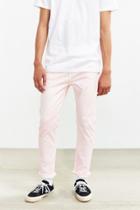 Urban Outfitters Overdyed Pink Levi's 510 Skinny Jean