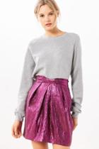 Urban Outfitters Silence + Noise Purple Rain Mini Skirt
