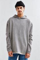 Urban Outfitters Poetto Destructed Long Hoodie Sweatshirt