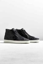 Urban Outfitters Converse Pro Leather '76 Mid Top Sneaker,black,10.5