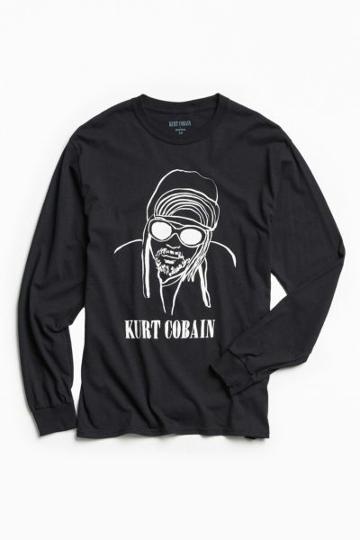 Deerdana Kurt Cobain Long Sleeve Tee