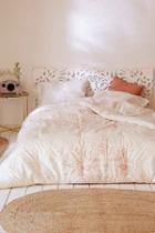 Urban Outfitters Parvati Paisley Comforter Snooze Set,cream,full/queen