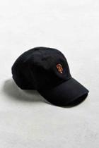Urban Outfitters '47 Brand San Francisco Micro Logo Baseball Hat,black,one Size