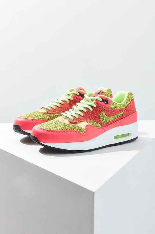 Urban Outfitters Nike Air Max 1 Se Sneaker,green Multi,8.5