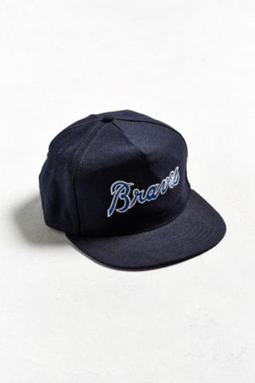 Urban Outfitters Vintage Atlanta Braves Snapback Hat