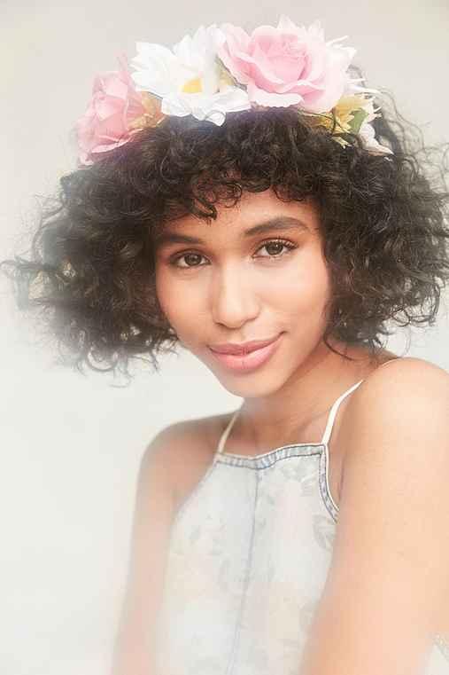 Urban Outfitters Blooming Flower Crown Headband,pink,one Size