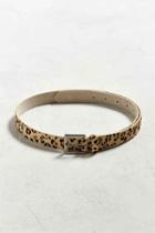 Urban Outfitters Uo Leopard Belt,brown,38