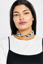 Urban Outfitters Venessa Arizaga Candy Queen Pearl Choker Necklace