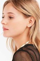 Urban Outfitters Phoenix 3d Post Earring Set,gold,one Size
