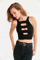Urban Outfitters Truly Madly Deeply Clementine Cutout Cami,black,xs