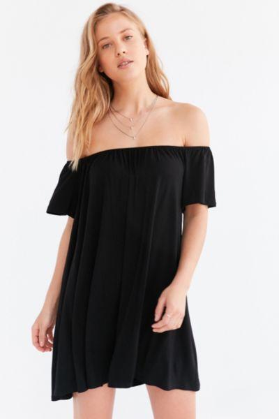 Silence + Noise Off-the-shoulder Swing Dress