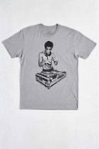 Urban Outfitters Bruce Lee Dj Tee,grey,m