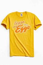 Urban Outfitters Junk Food Eggo Tee,mustard,xl