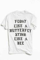 Urban Outfitters Ali Text Tee,white,m