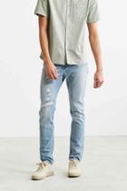 Urban Outfitters Levi's For Uo Chuck Destroyed 510 Skinny Jean,vintage Denim Light,33/32