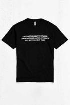 Urban Outfitters Uo Artist Editions Bradley Askew Killing Time Tee,black,m