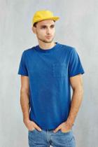 Urban Outfitters Cpo Pigment Pocket Tee,blue,s