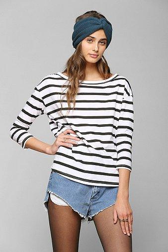 Mouchette Blue Coast Breton Stripe Tee
