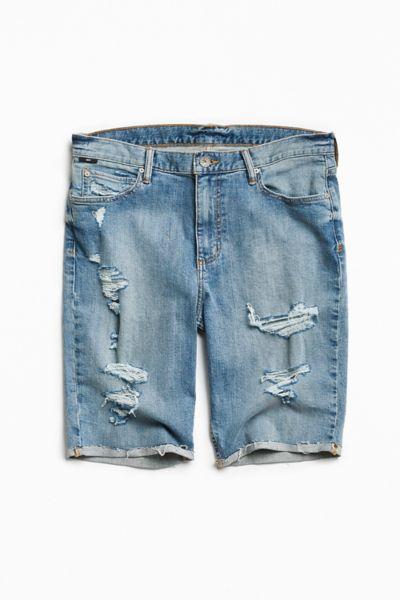 Bdg Destructed Stonewash Denim Short