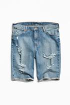 Bdg Destructed Stonewash Denim Short