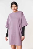 Urban Outfitters Silence + Noise Buster Cocoon Tee Dress,purple,m