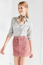 Urban Outfitters Bdg Sybale Corduroy Mini Skirt,pink,2