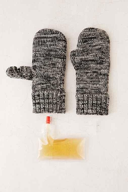 Urban Outfitters Mitten Flask,grey,one Size