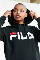 Urban Outfitters Fila + Uo Samantha Hoodie Sweatshirt,black,xs