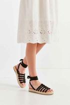 Urban Outfitters Circus By Sam Edelman Ariel Espadrille Sandal,black,8
