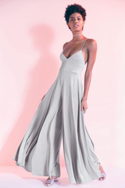 Silence + Noise Vivica Shine Extreme Wide-leg Jumpsuit