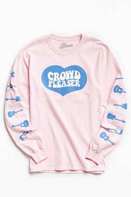 Urban Outfitters Rae Sremmurd Crowd Pleaser Long Sleeve Tee,pink,l