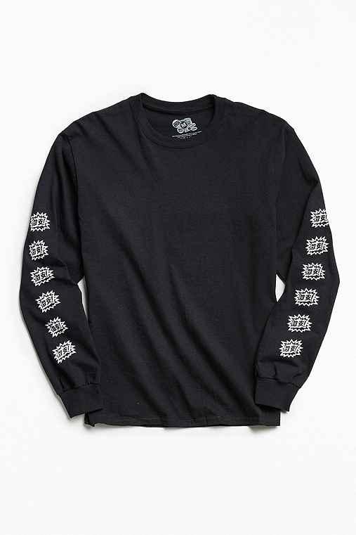 Urban Outfitters Manager's Special Gekiyasu Long Sleeve Tee,black,xl