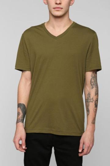 Urban Outfitters Bdg Cotton Regular Fit V-neck Tee