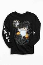 Urban Outfitters Dragon Ball Z Long Sleeve Tee,black,l