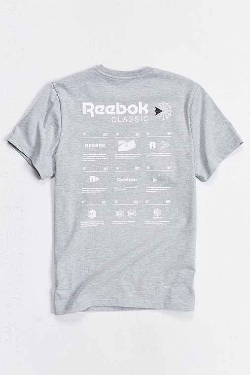 Urban Outfitters Reebok F Pocket Tee,grey,l