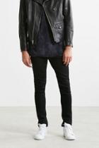 Urban Outfitters Cheap Monday X Uo Worn Black Stretch Skinny Jean