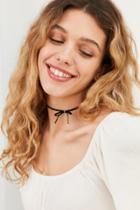 Urban Outfitters Velvet Bow Choker Necklace