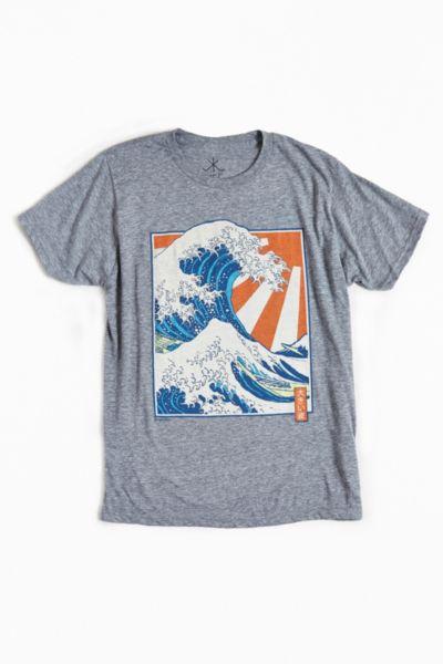 Urban Outfitters Life Wave And Sun Tee