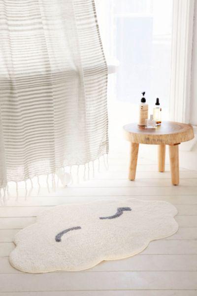 Urban Outfitters Winking Cloud Bath Mat