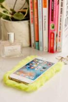 Urban Outfitters Yellow Furry Thing Iphone 6/6s Case,yellow,one Size