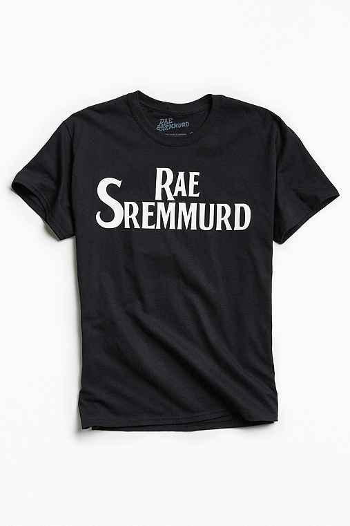 Urban Outfitters Rae Sremmurd Logo Tee,black,l
