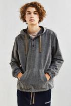 Urban Outfitters Uo Flecked Hooded Flannel Shirt