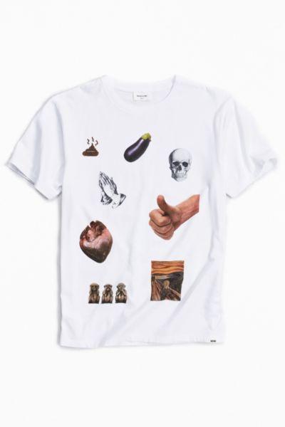Wood Wood Emoji Tee