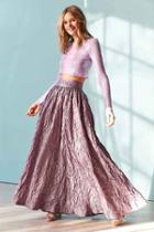 Urban Outfitters Kimchi Blue Enchantress Maxi Skirt,lavender,s