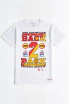 Mitchell & Ness Mitchell & Ness Houston Rockets Back-2-back Champs Tee