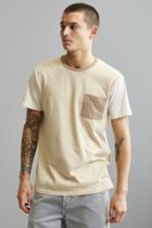 Urban Outfitters Uo Standard Fit Colorblock Pocket Tee