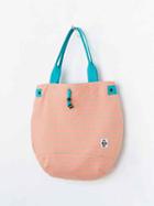 Urban Outfitters Chums Round Sweat Tote Bag,peach,one Size